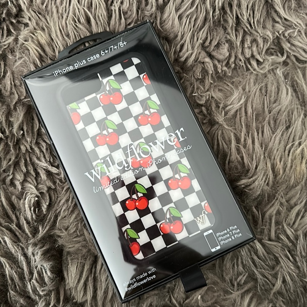 Wildflower Iphone plus case 6+ / 7+ / 8+